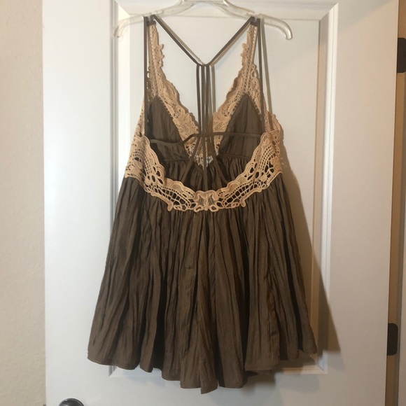 Free People Babydoll Top, NWT - Picture 2 of 2